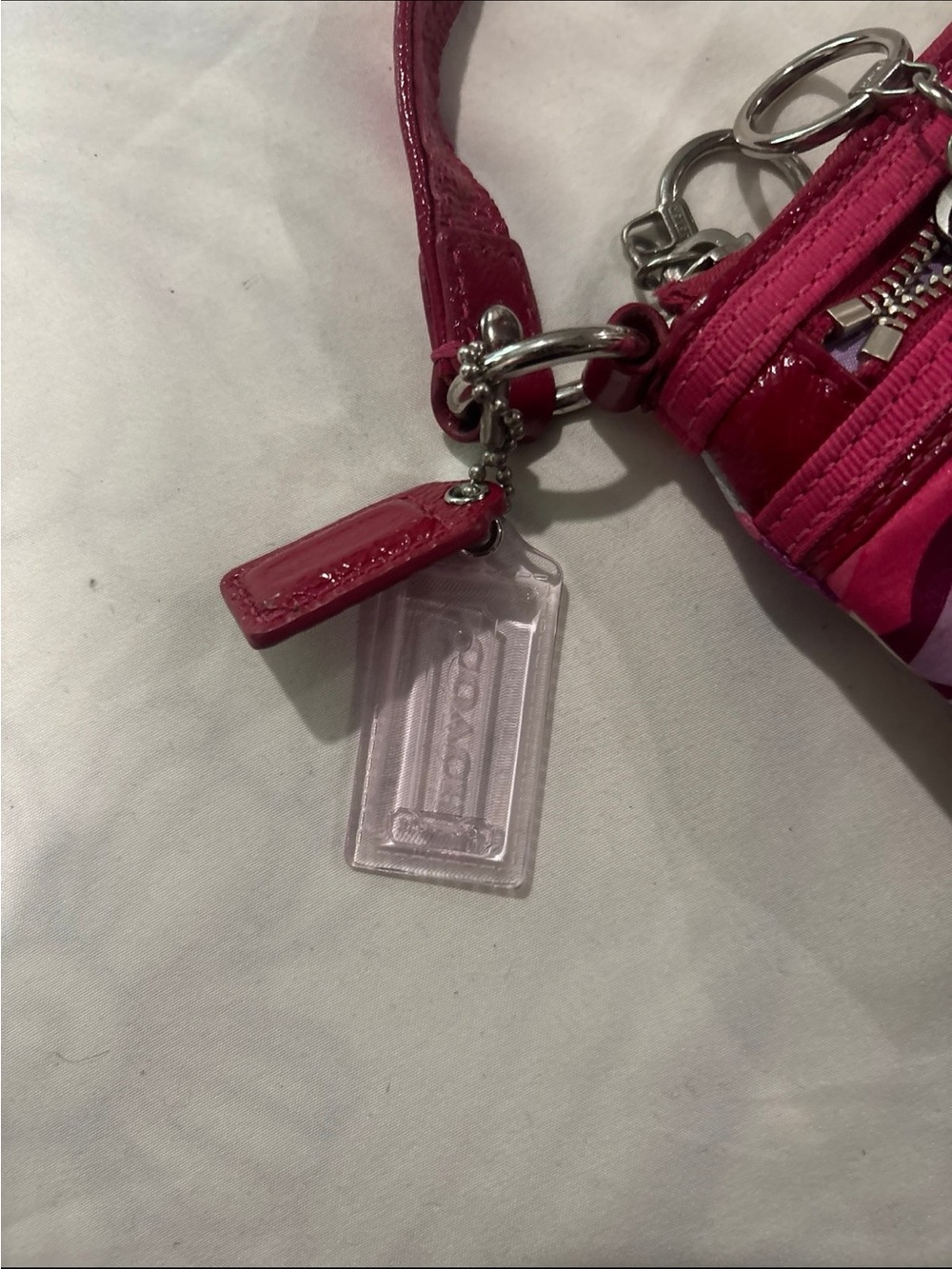 Coach Pink poppy Y2K handbag - Picture 3 of 7